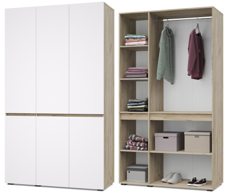 «Тифани» Шкаф 3-х створчатый Т31