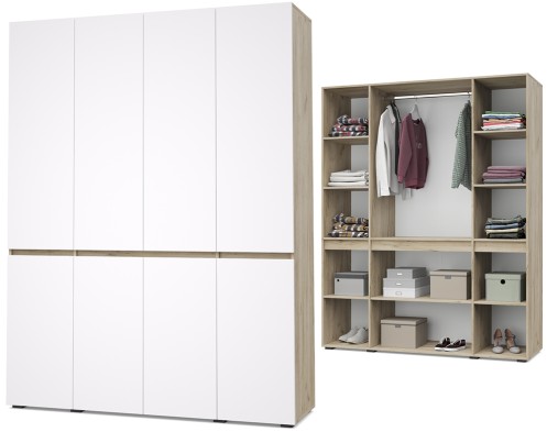 «Тифани» Шкаф 4-х створчатый Т41