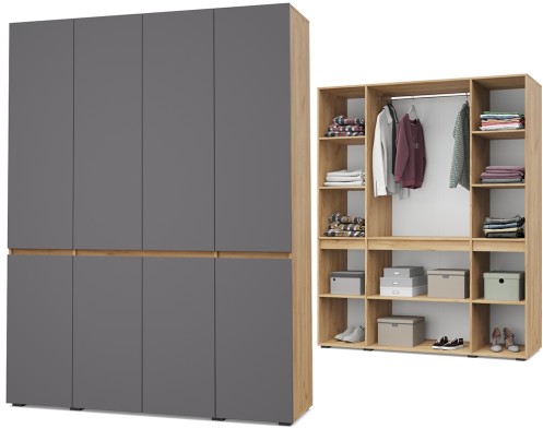 «Тифани» Шкаф 4-х створчатый Т41