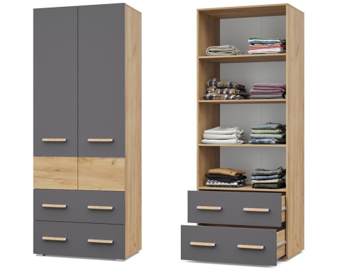 «Виора» Шкаф 2-х створчатый с выдвижными ящиками В23