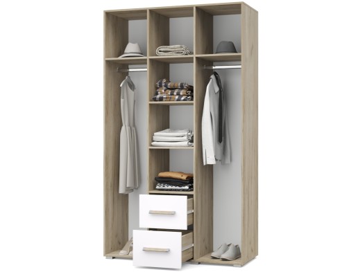 «Виора» Шкаф 3-х створчатый с выдвижными ящиками В34