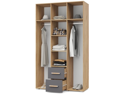 «Виора» Шкаф 3-х створчатый с выдвижными ящиками В34