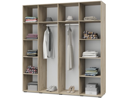 «Пандора» Шкаф 4-х створчатый П41/П42