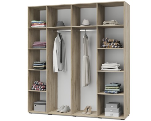 «Пандора» Шкаф 4-х створчатый П41/П42