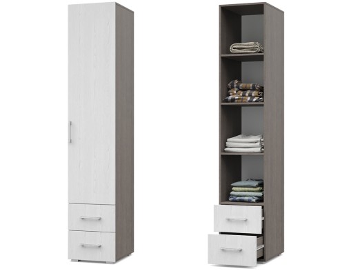 «Ева» Пенал с выдвижными ящиками Е13