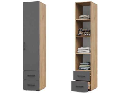 «Ева» Пенал с выдвижными ящиками Е13