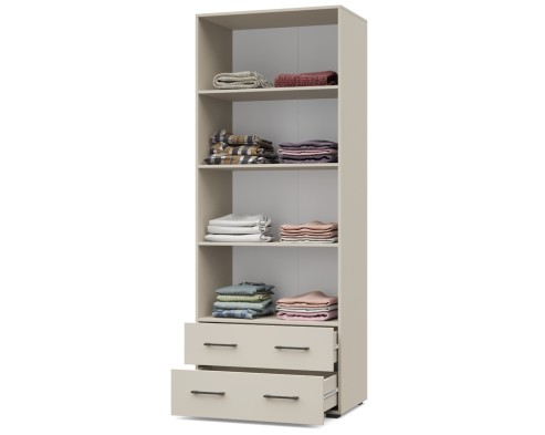 «Ева» Шкаф 2-х створчатый с выдвижными ящиками Е23