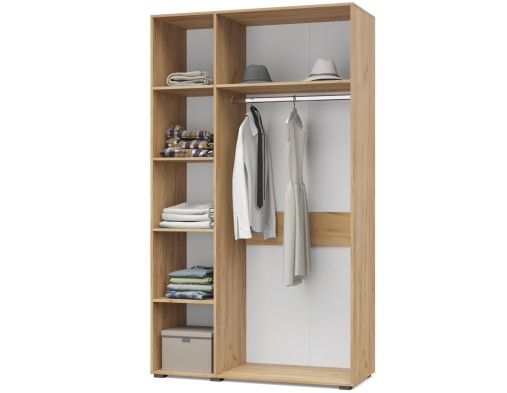 «Ева» Шкаф 3-х створчатый с зеркалом Е31