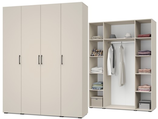 «Ева» Шкаф 4-х створчатый Е40/Е41