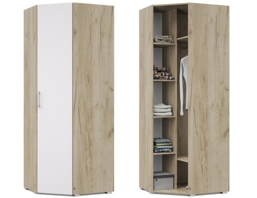 «Ева» Шкаф угловой Е57