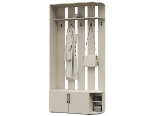 «Карина» Вешалка угловая с тумбой К82/К83
