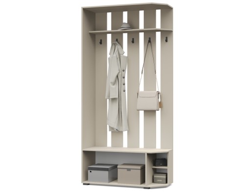 «Карина» Вешалка угловая с тумбой К82/К83