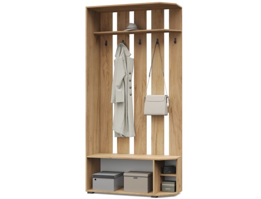 «Карина» Вешалка угловая с тумбой К82/К83