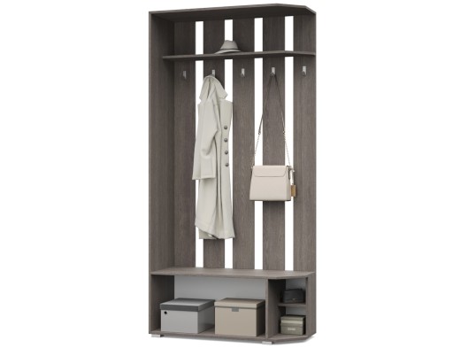 «Карина» Вешалка угловая с тумбой К82/К83