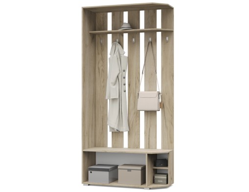 «Карина» Вешалка угловая с тумбой К82/К83