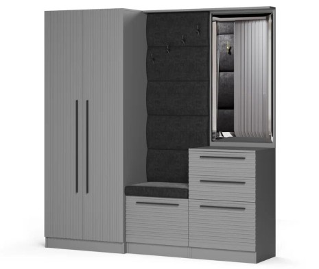 «Марсель» Шкаф 2-х дверный в прихожую