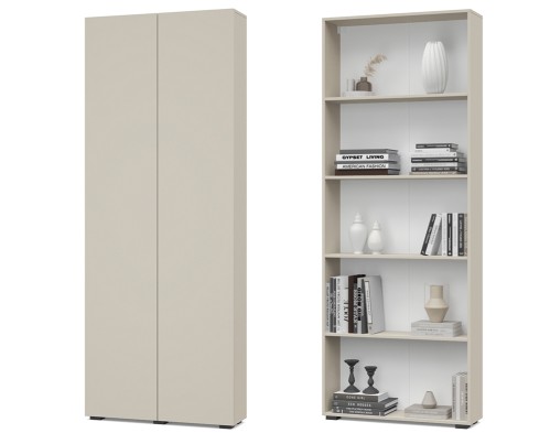 «Ирбис» Шкаф-пенал узкий для книг 800 И21