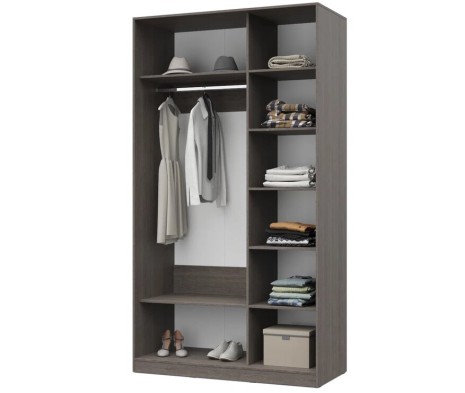 «Роланд» Шкаф-купе 1300 Зеркало/Зеркало Р133