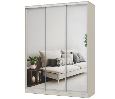 «Роланд» Шкаф-купе 1800 3 Зеркала Р183