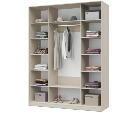 «Роланд» Шкаф-купе 1800 3 Зеркала Р183