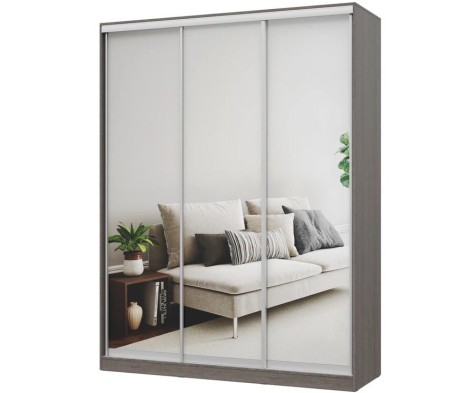 «Роланд» Шкаф-купе 1800 3 Зеркала Р183