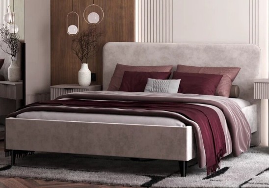 «Сатин» Кровать 1600 с ортопедическим основанием М10 «Сатин» Кровать 1600 с ортопедическим основанием М10