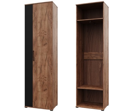 Шкаф узкий в прихожую 2-х дверный м.2 «Noto»