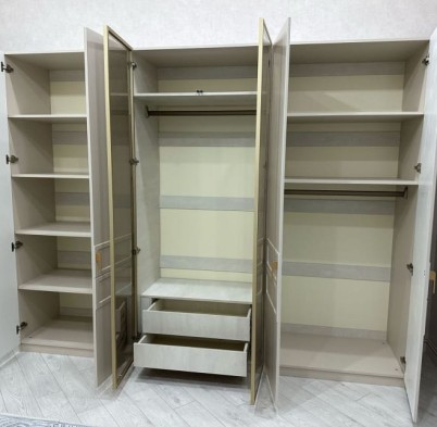 «Лион» Шкаф 6-ти створчатый