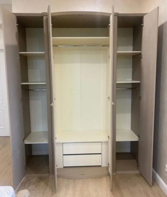 «Милена» Шкаф 4-х дверный