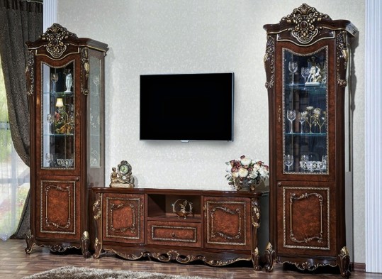 Гостиная «Джоконда люкс» в классическом стиле (орех радика)