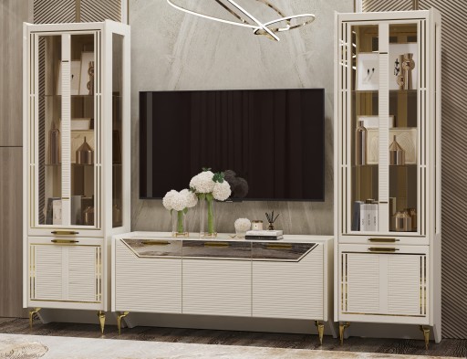 «Стефани» Арида Пенал-витрина 1 стеклодверь