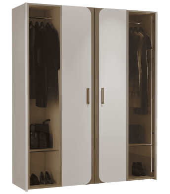 «Леонардо» Шкаф 4-х створчатый «Леонардо» Шкаф 4-х створчатый