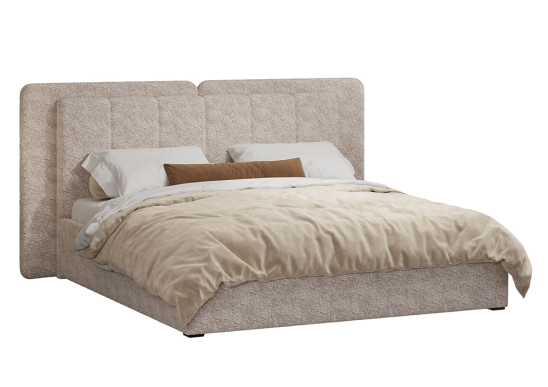 «Леонардо» Кровать двуспальная с ортопедическим основанием (малое и большое изголовье) «Леонардо» Кровать двуспальная с ортопедическим основанием (малое и большое изголовье)