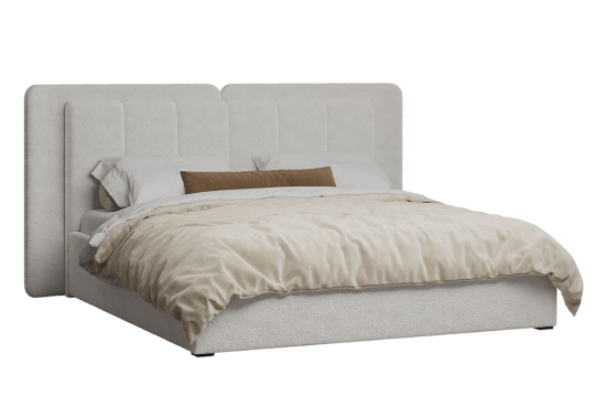 «Леонардо» Кровать двуспальная с ортопедическим основанием (малое и большое изголовье) «Леонардо» Кровать двуспальная с ортопедическим основанием (малое и большое изголовье)