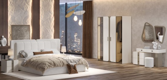 «Леонардо» Кровать двуспальная с подъемным мех-мом (малое и большое изголовье) «Леонардо» Кровать двуспальная с подъемным мех-мом (малое и большое изголовье)