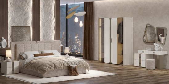 «Леонардо» Кровать двуспальная с подъемным мех-мом (малое и большое изголовье) «Леонардо» Кровать двуспальная с подъемным мех-мом (малое и большое изголовье)