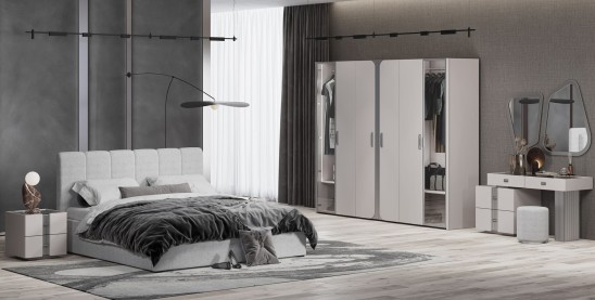 «Леонардо» Модульный спальный гарнитур «Леонардо» Модульный спальный гарнитур