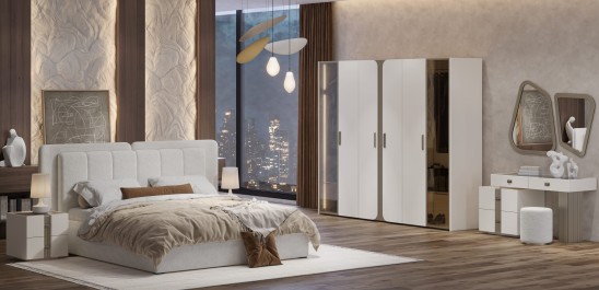 «Леонардо» Модульный спальный гарнитур «Леонардо» Модульный спальный гарнитур