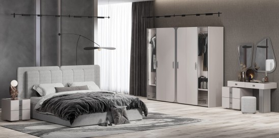 «Леонардо» Модульный спальный гарнитур «Леонардо» Модульный спальный гарнитур