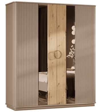 «Мадрид» Арида Шкаф для одежды 4-х дверный