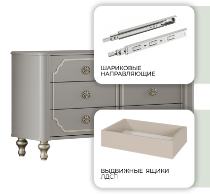 «Мария Стайл» Комод