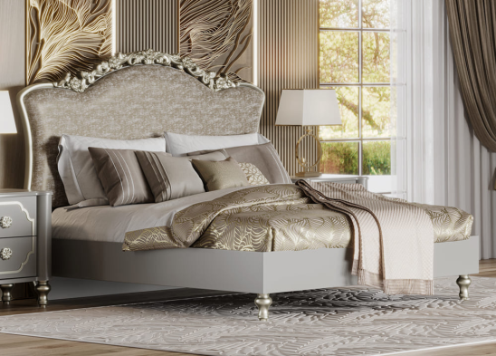 «Мария Стайл» Кровать двуспальная с подъемным мех-мом