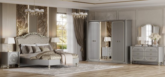 «Мария Стайл» Кровать двуспальная с подъемным мех-мом