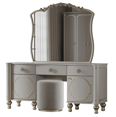 «Мария» Арида Туалетный стол с зеркалом и пуфом