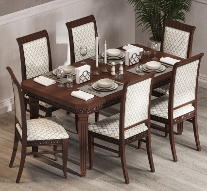 «Берта» Стол обеденный Фарина орех