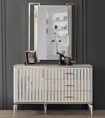 «Монако» Комод с зеркалом