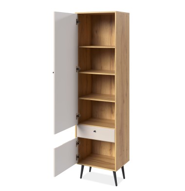 «Вега Саксония» Шкаф-пенал Миндаль