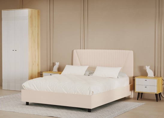 «Вега Саксония» Тумба прикроватная Миндаль