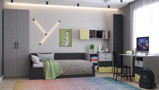 «Сыр» Шкаф 2-х створчатый м.22