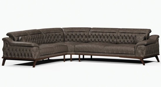 «Граф» Угловой диван с откидной спинкой (Фортуна)